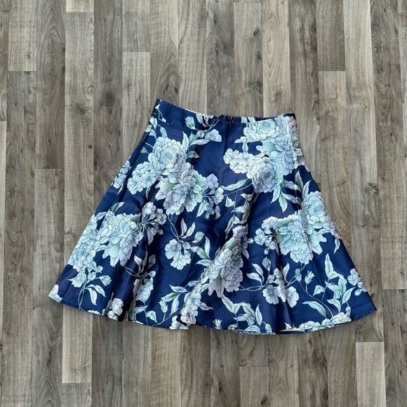 Maurices floral flowy satin circle skirt - Picture 2 of 6